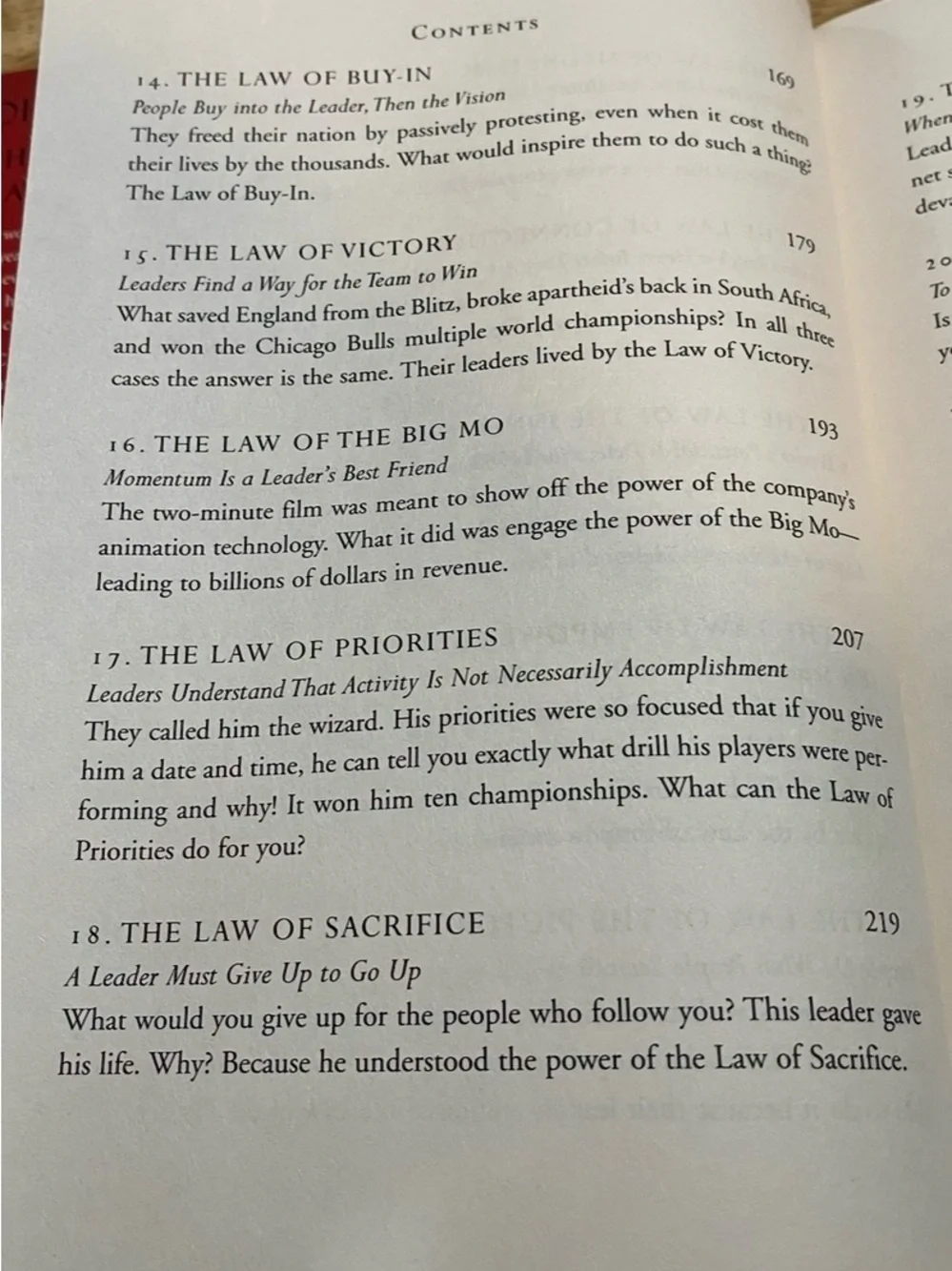 The 21 Irrefutable Laws Of Leadership by John C Maxwell